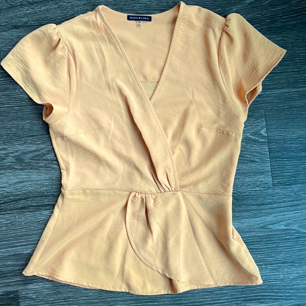 Basil Lola Yellow Blouse